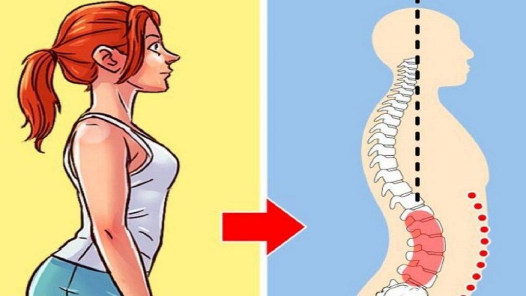 چه دلایلی باعث به وجود آمدن گودی کمر می شود؟