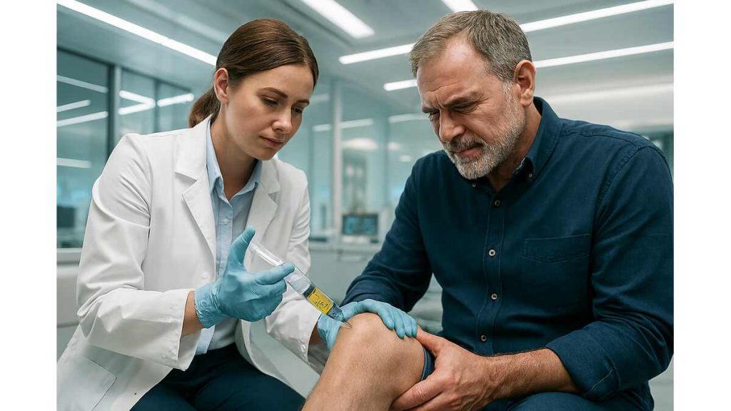 تزریق ژل SVF به زانو + 5 تفاوت تزریق ژل SVF و نانوفت به زانو